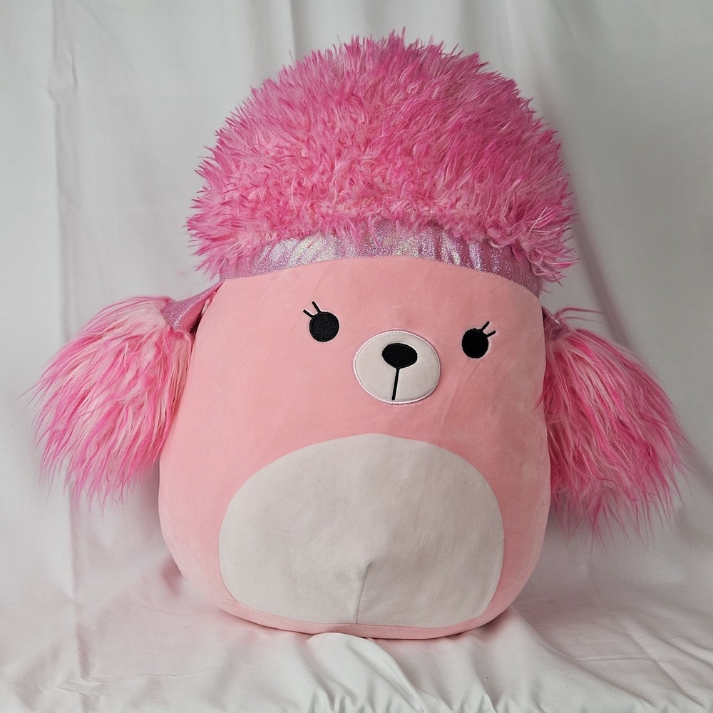Original Squishmallows 18'' Inch Chloe Squish-Doos Pig-tails Headband No Tag